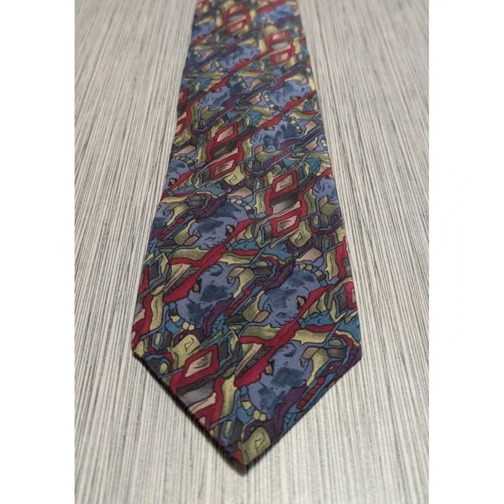 J. Garcia Collector's Edition‎ Men's Tie Stonehenge Ltd. 100% Silk Made In USA